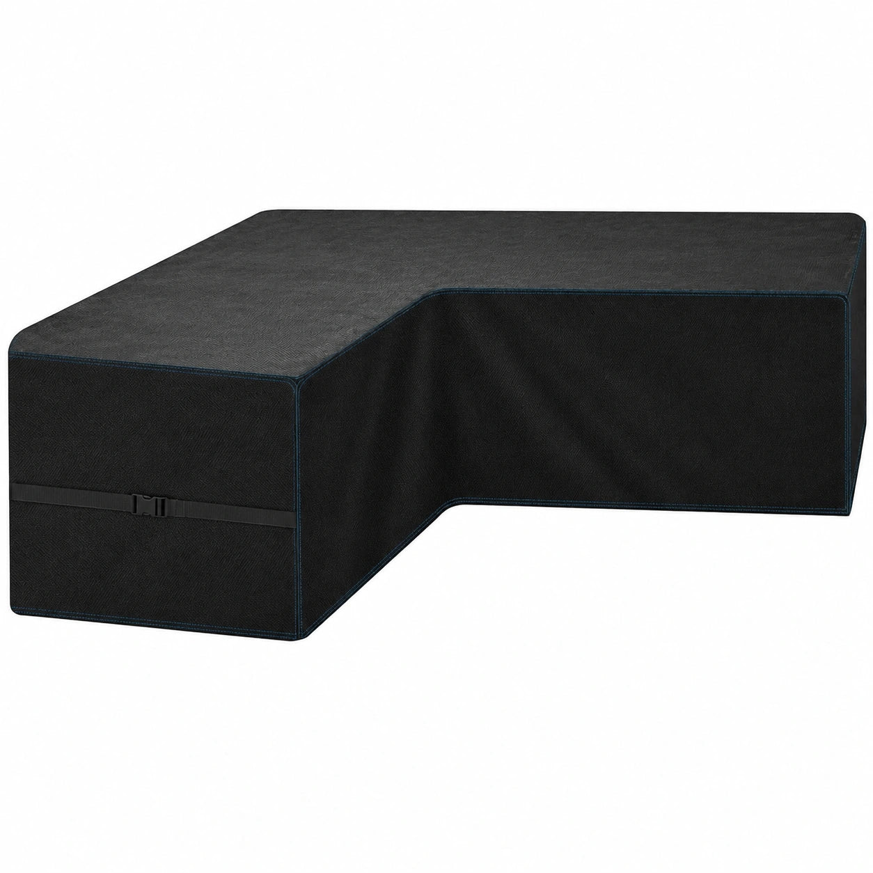 SIRUITON wasserdichte V-förmige Ecksofa-Abdeckung für Gartenmöbel, 420D Oxford-Gewebe, 215x215x87 cm